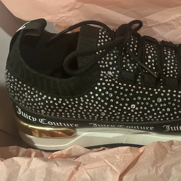 Juicy couture bling sneakers/rhinestones/showstopper - Picture 3 of 8